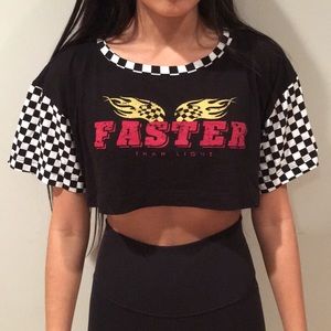 Checkered Crop Top
